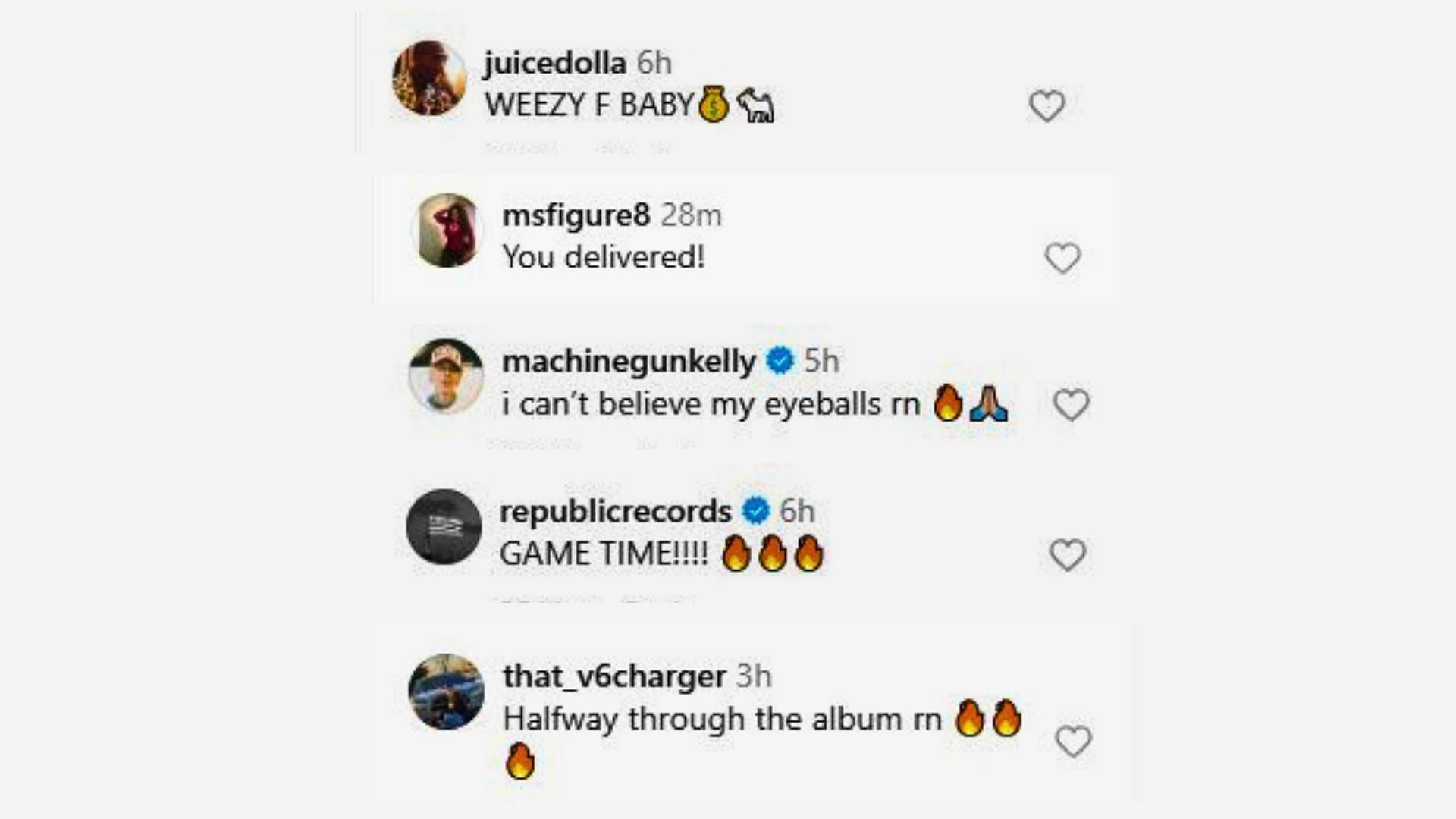 Fans flood social media with praises (Image via Instagram/ @liltunechi)